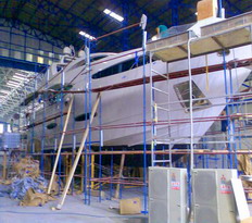 Yacht building